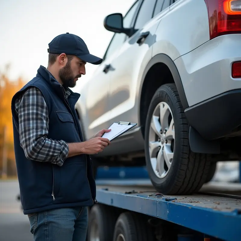 Cars Peak Transport — Auto Transport team at work
